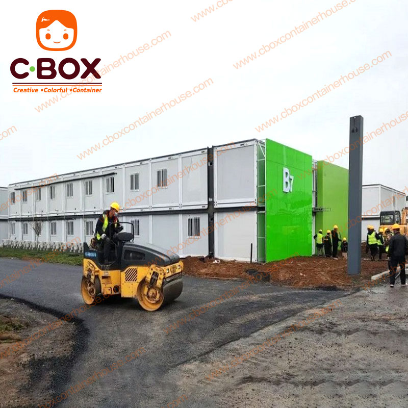 Dormitorio modular prefabricado tipo contenedor, oficina modular 5