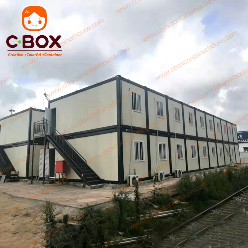 Dormitorio modular prefabricado tipo contenedor, oficina modular 6
