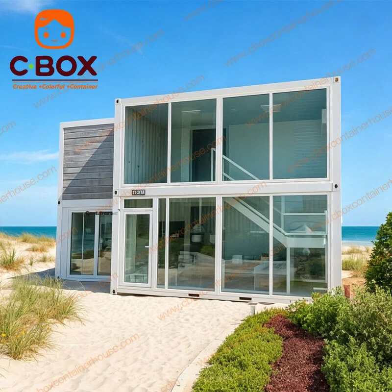 Beachfront Container Beach House Luxury Prefab Villa 1
