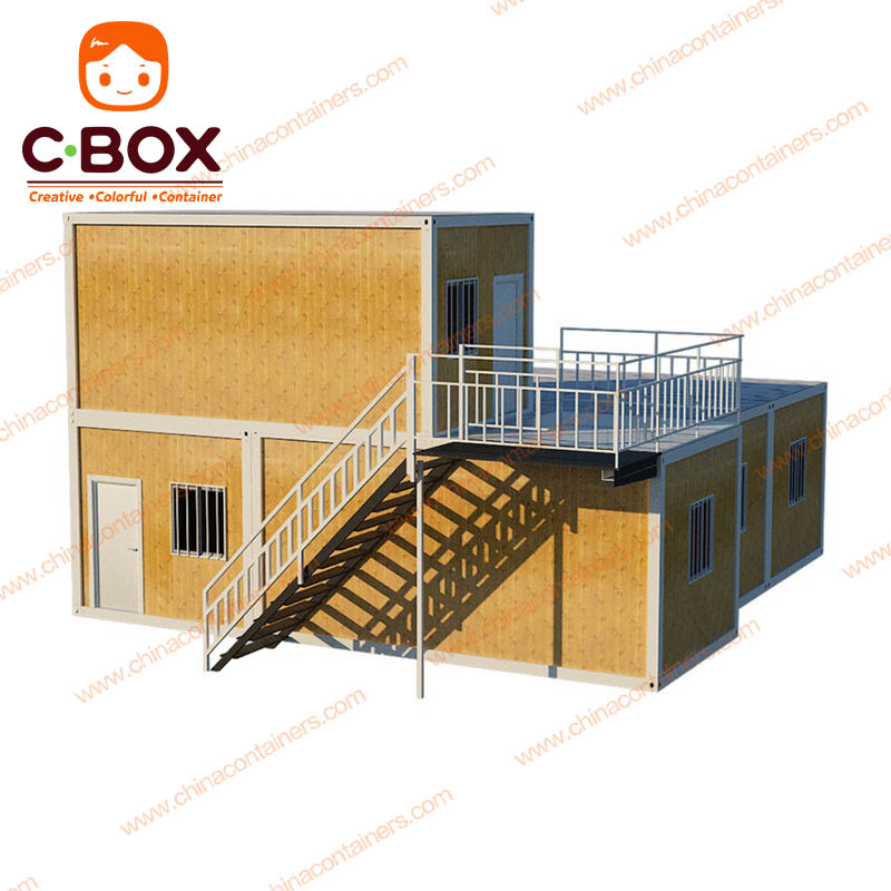 Custom Two Floor Detachable Prefab House Design 4