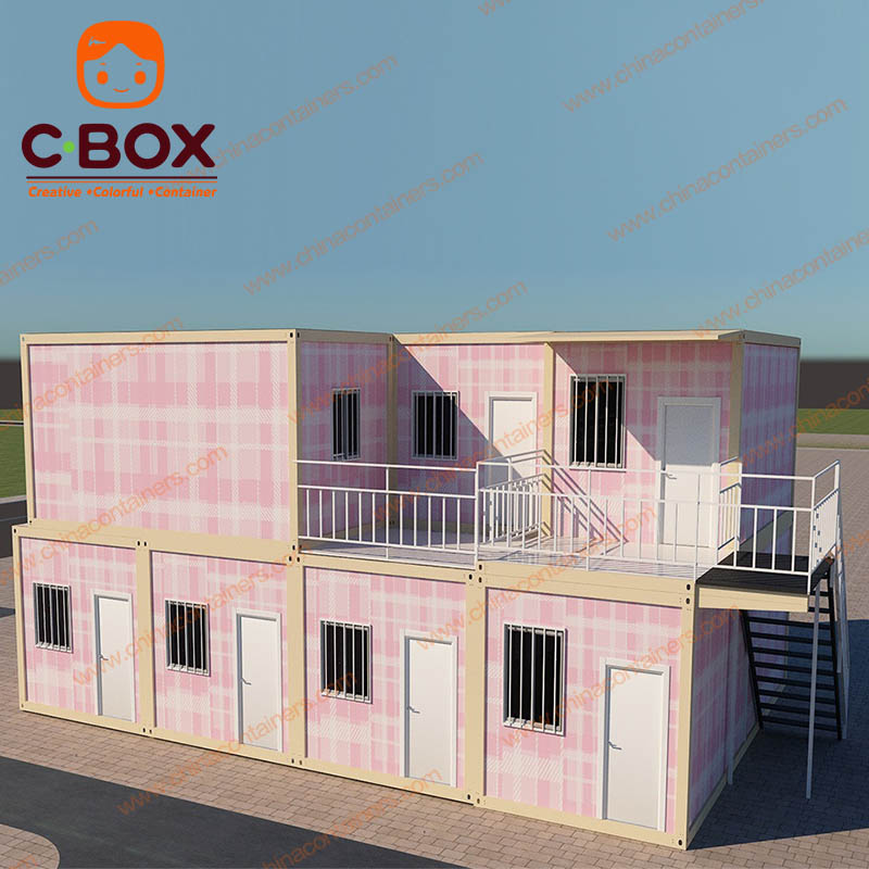 Custom Two Floor Detachable Prefab House Design 5