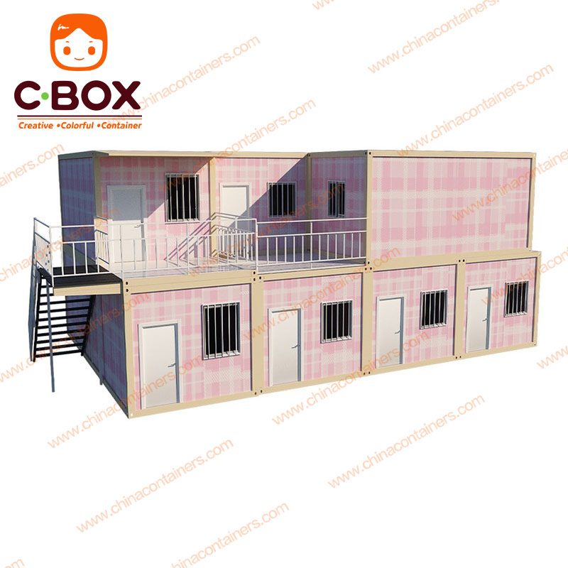 Custom Two Floor Detachable Prefab House Design 6