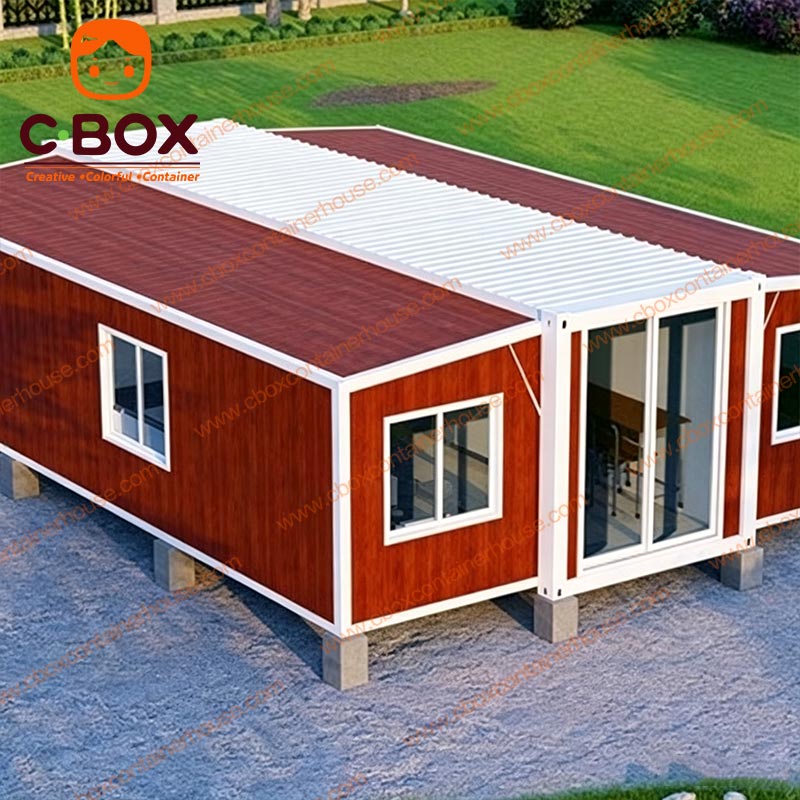 double wing expandable container house‌