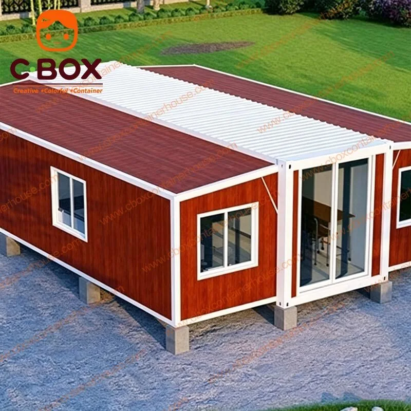 double wing expandable container house‌