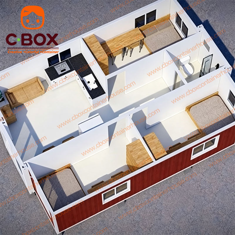 modern apartment container house