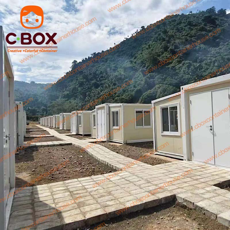 temporary housing containers for disaster relief