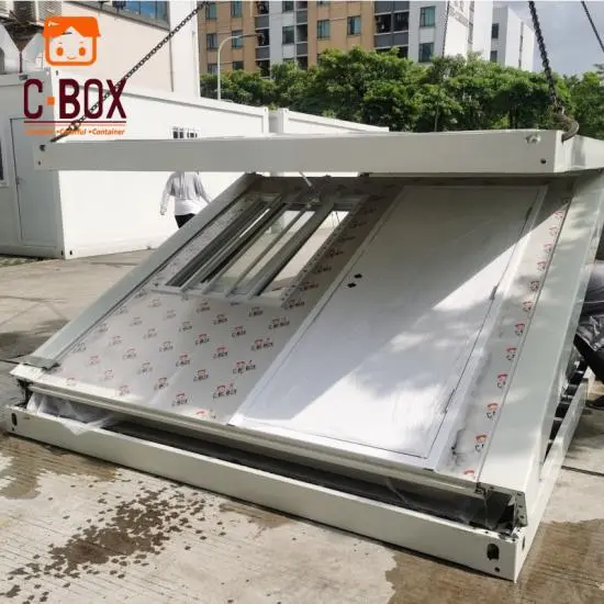 Casa de contenedor de paquete plano de dormitorios modulares plegables 1