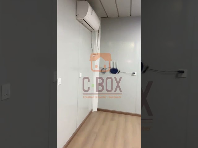 Cbox Office New Office في ورشة عمل - منزل حاوية مسطح قابلة للتشغيل