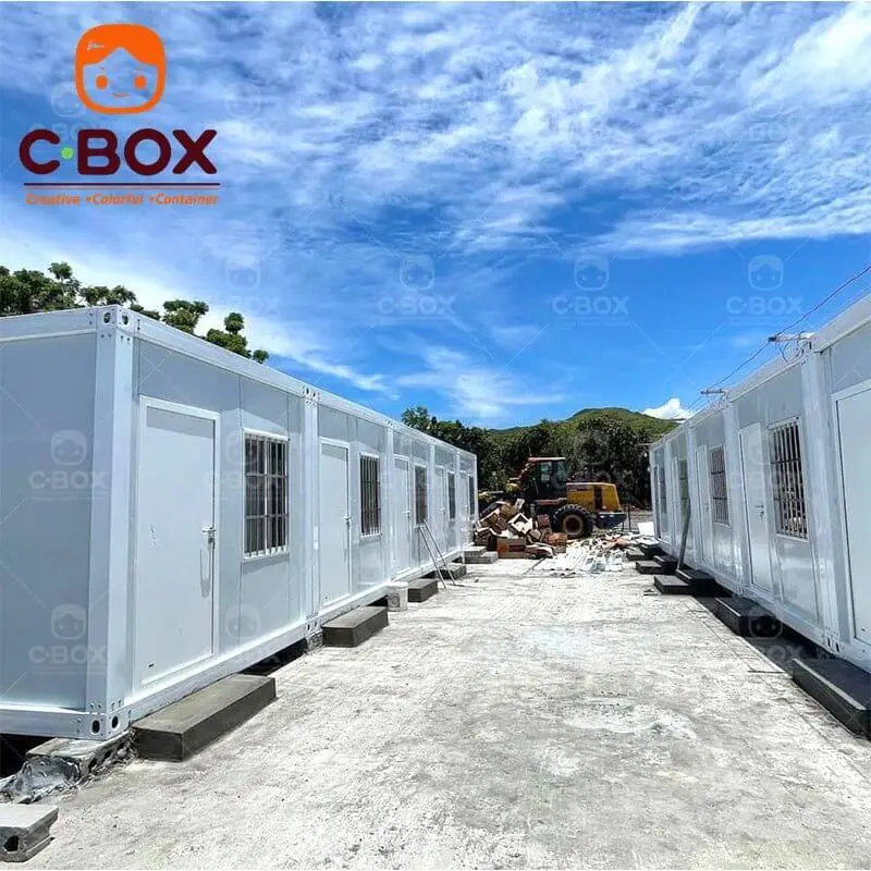 Bangunan Temporart Kontainer Untuk Asrama Modular 1