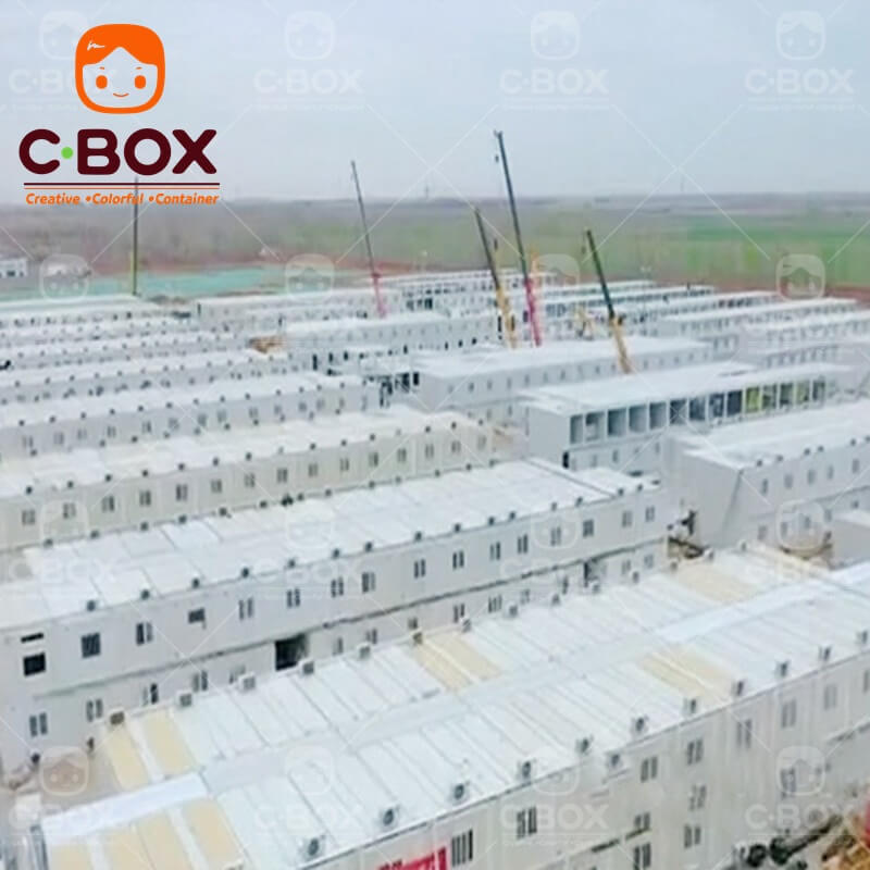 Prefab عن حاوية الحاوية مع مستودع 3