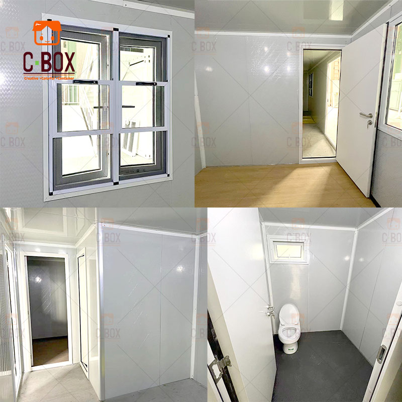 صانعي حاويات Cbox prefab بحجم 3*7 أمتار 6