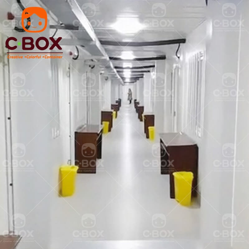 Prefab عن حاوية الحاوية مع مستودع 2