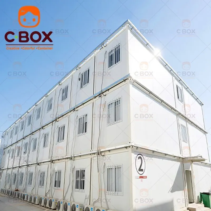 Cantina de contenedores modulares para sitios de construcción 1