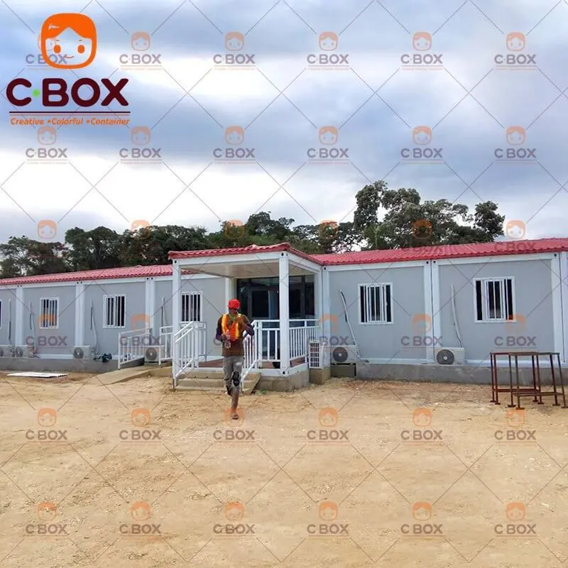 Rumah Situs Kantor Kontainer untuk Konstruksi 1