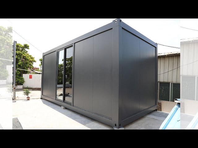 Construya una increíble casa de contenedores Pack Shop para pastel de té