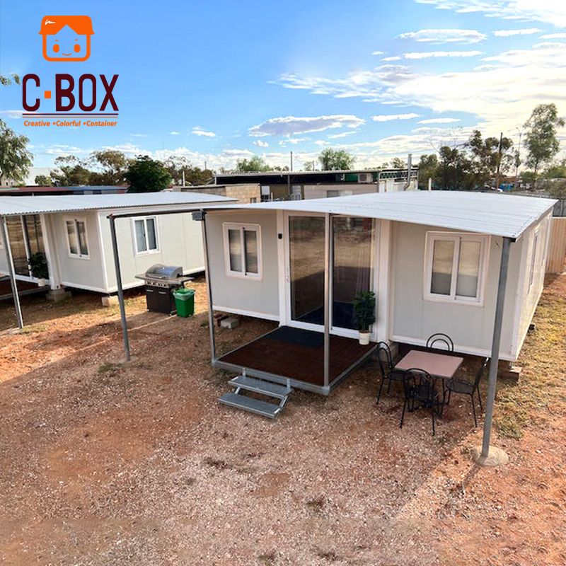 Cbox prefabrice de doble ala plegable para hotel 2