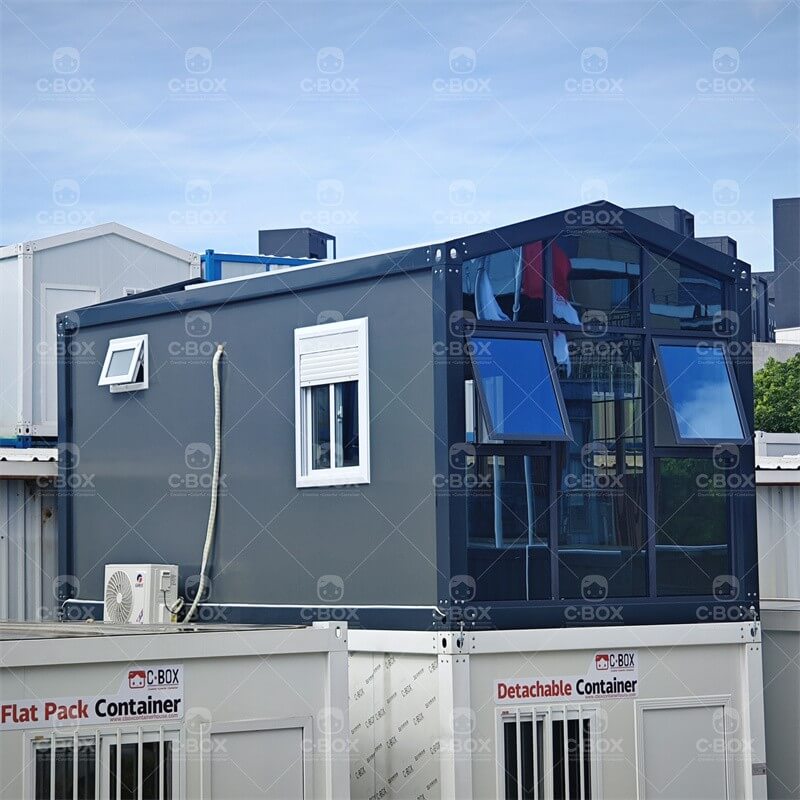 Pitch Roof Container Guesthouse and Hotel Room 1