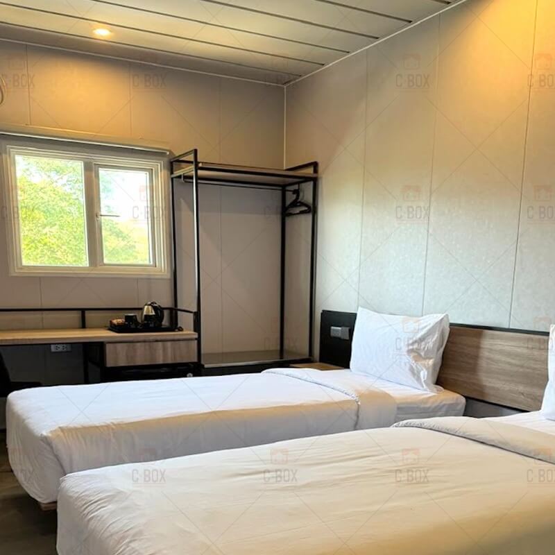 Detachable Container Hotel: Prefabricated House and Hotel