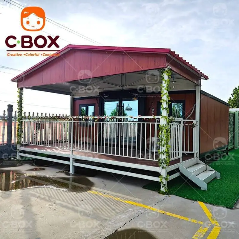 Rumah kontainer yang dapat diperluas murah dengan fitur lipat 1