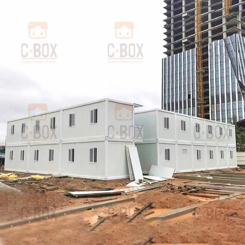 Workers Residence: Temporary Container Dormitory Housing 1