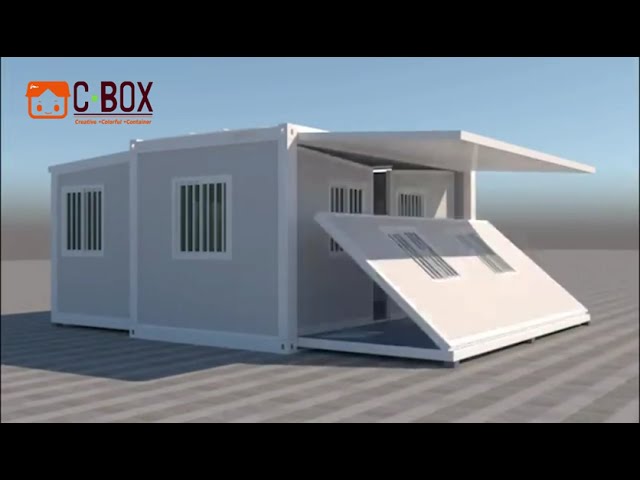 Cbox 丨 بناء منزل الحاويات القابل للتوسيع