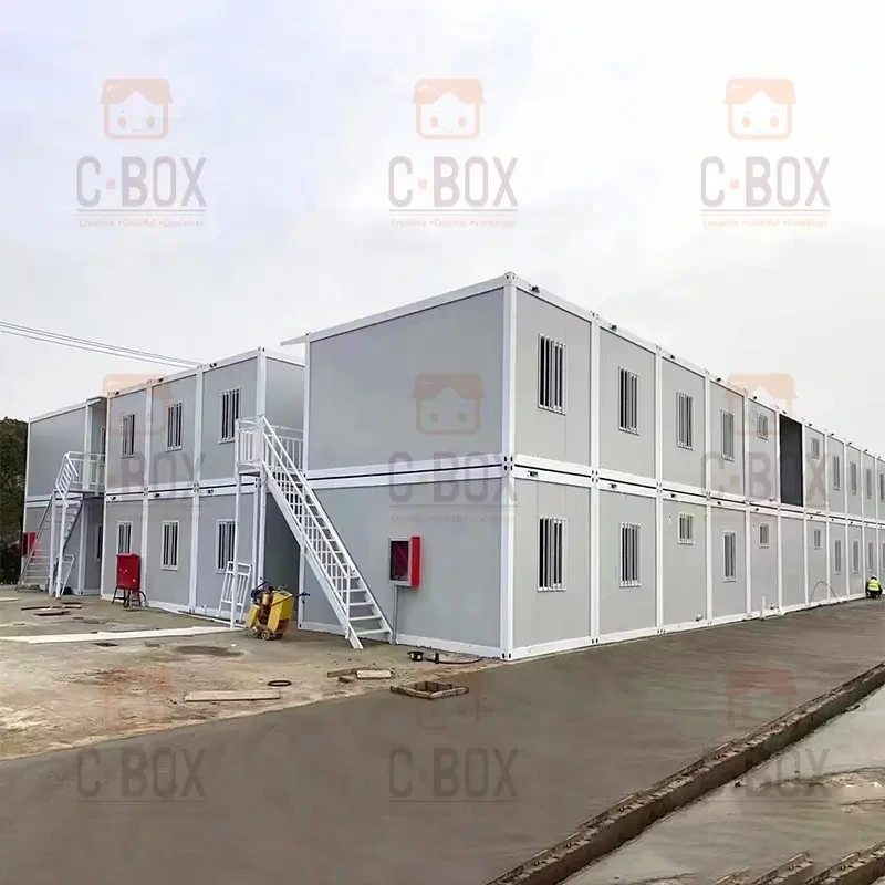 Edificio de contenedores del sitio de construcción de Cbox 1