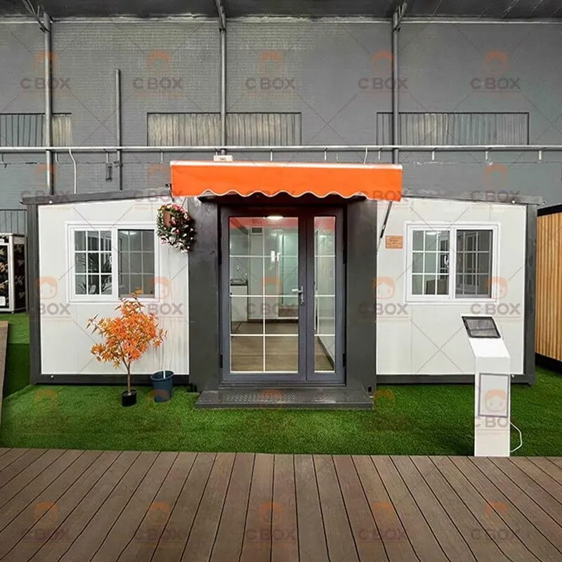 Double Wing House Expandable Prefab Container Solution 1