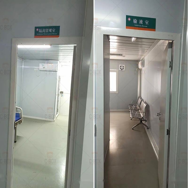 Diseño del hospital de contenedores de la casa de contenedores de paquete plano 5