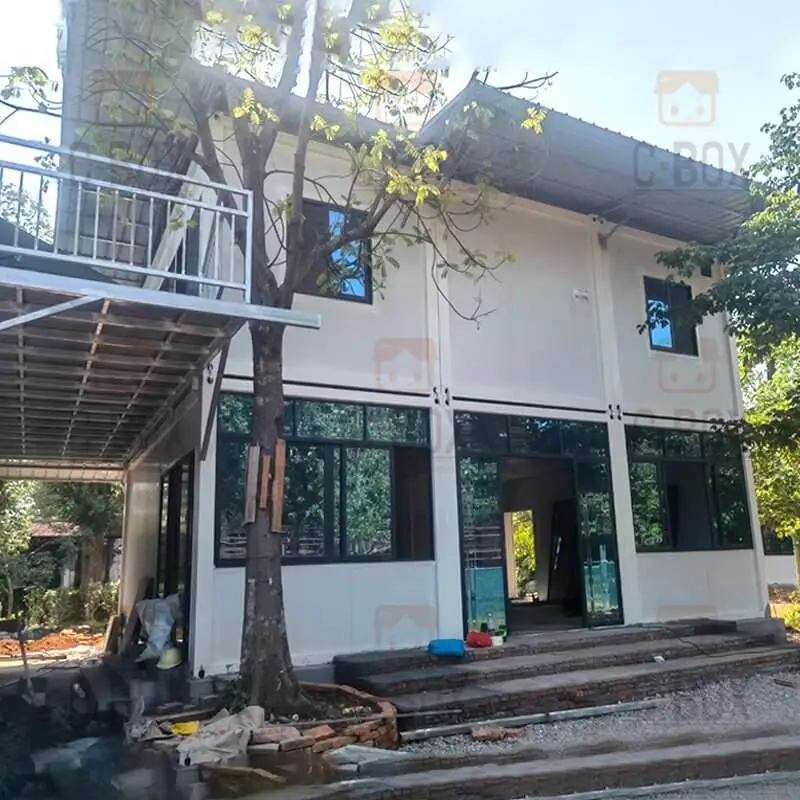 Portabel Ready Made Houses: Bangunan Paket Datar Serbaguna 1