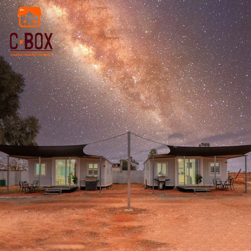 Cbox prefabrice de doble ala plegable para hotel 5