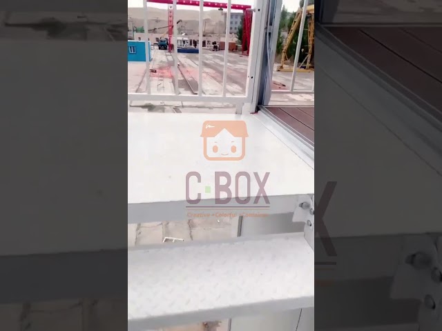 حاوية Cbox 丨 داخل مكتب حاوية حديث وفاخر #containerhouse #prefabhouse