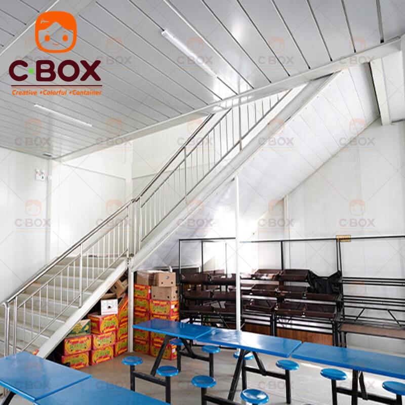 Cantina de contenedores modulares para sitios de construcción 4