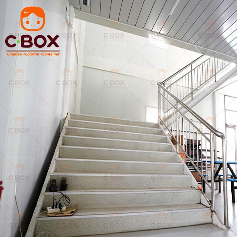 Cantina de contenedores modulares para sitios de construcción 5