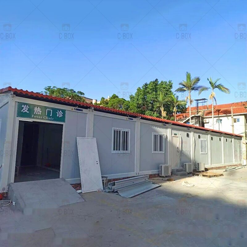 Diseño del hospital de contenedores de la casa de contenedores de paquete plano 2