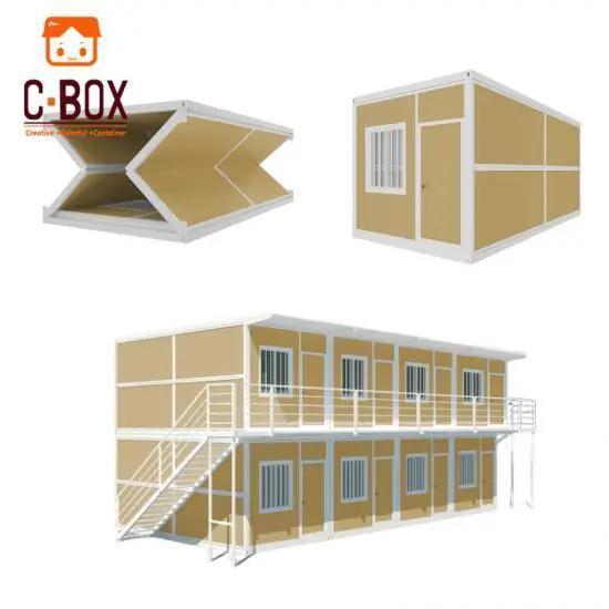 Casas de contenedores plegables: carcasa asequible y modular 1