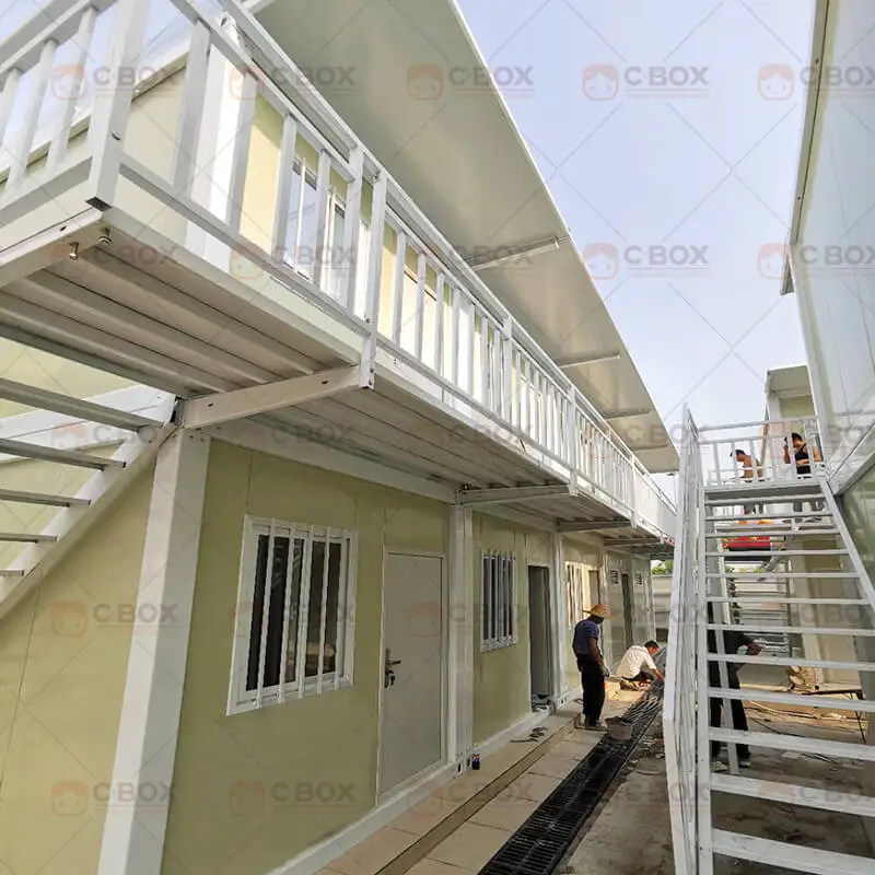 Customized Prefab Dormitory Container for Construction Workers 1