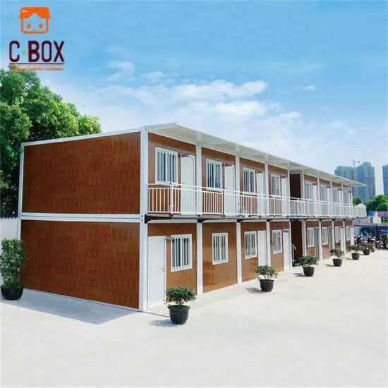 2-Story Low Rent Container Dormitory 1