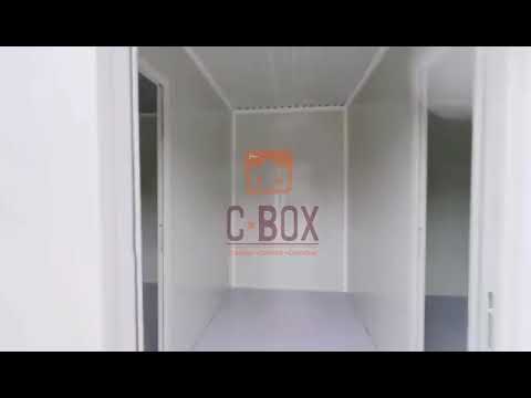 CBOX - - 4 × 7M حاوية الحاوية مع غرفتي نوم وحمام واحد