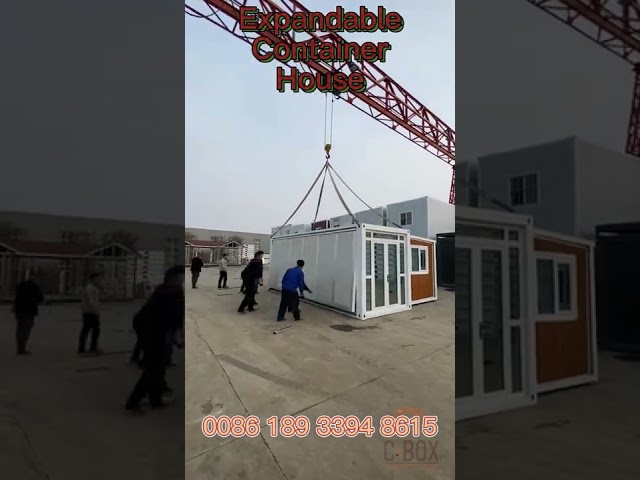 بيت الحاوية القابل للتوسيع