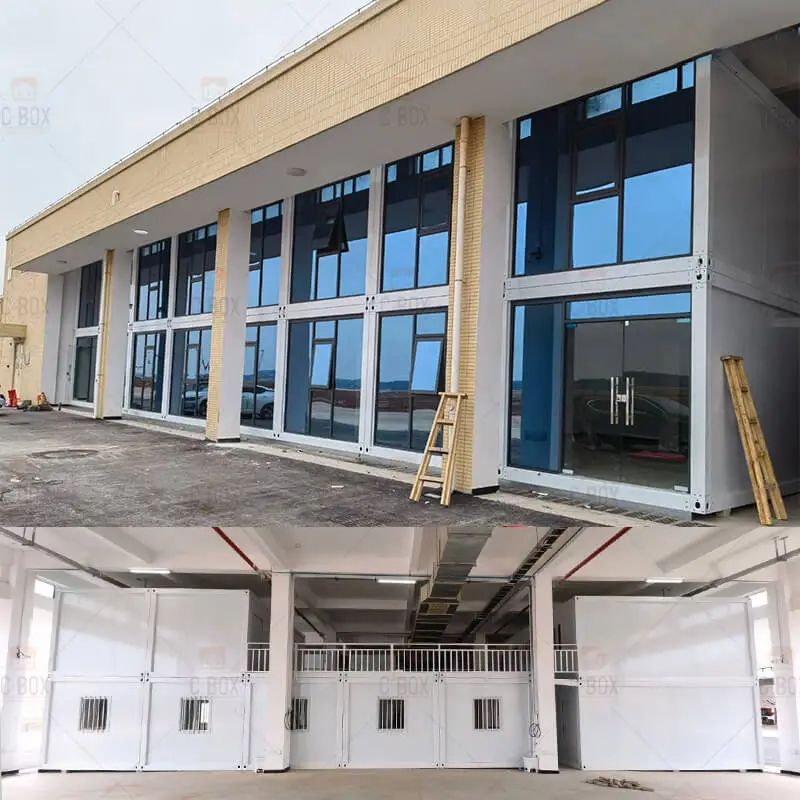 Temporary Terminal Building: Mobile Container Housing Solution 1
