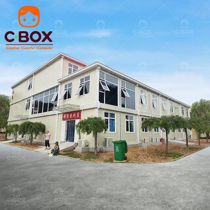 مدرسة Prefab House المعيارية مع تصميم قابل للفصل 4