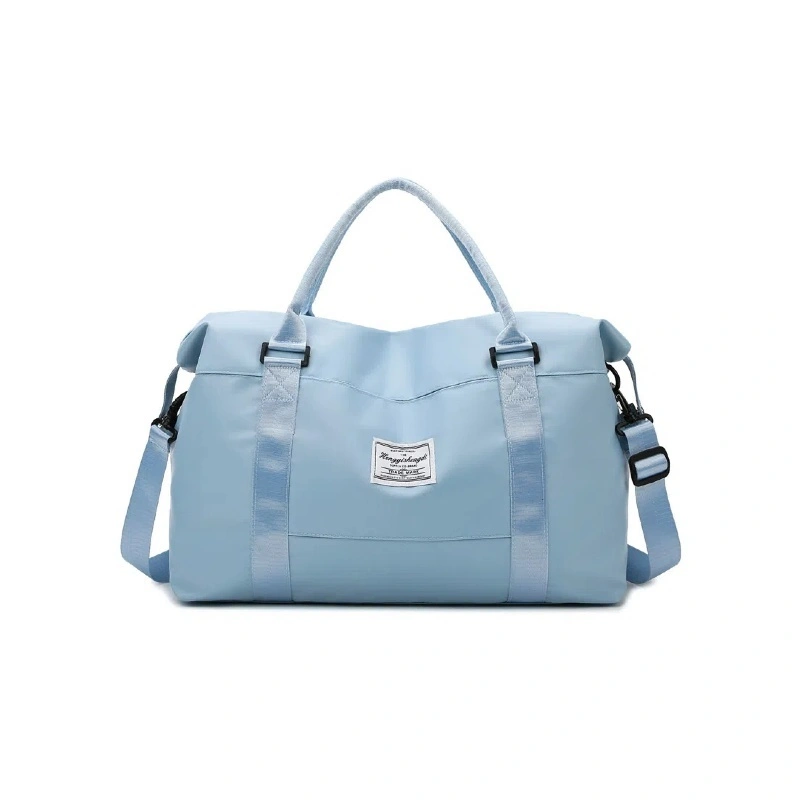Unisex Dispatch Travel Duffel Bag Sports Gym TOTE WEEBELLED OVENT -Tasche große Kapazität Mode Nylon Oxford Reißverschluss 1