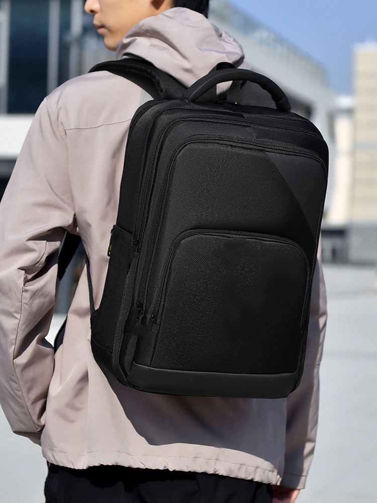 Bolsa de computador com grande capacidade de grande capacidade para negócios com interface USB, mochila de deslocamento ao ar livre 1