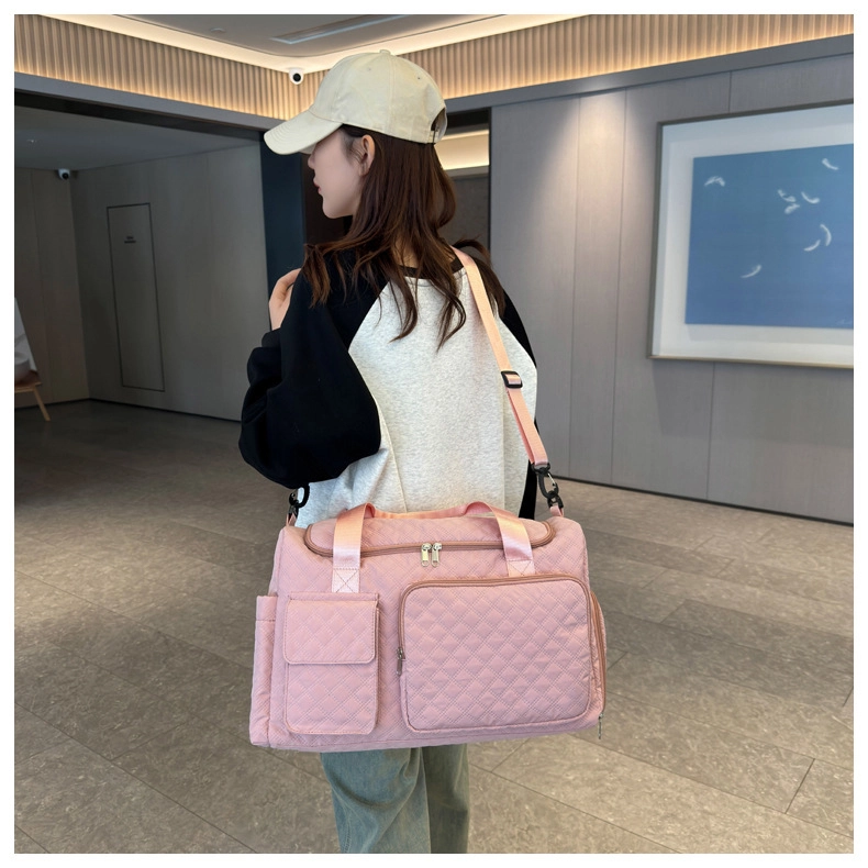 Borsa di fitness di nuoto leggero di grande capacità, borsa per il cambio dei bagagli in movimento, borsa da viaggio di separazione asciutta e bagnata 1