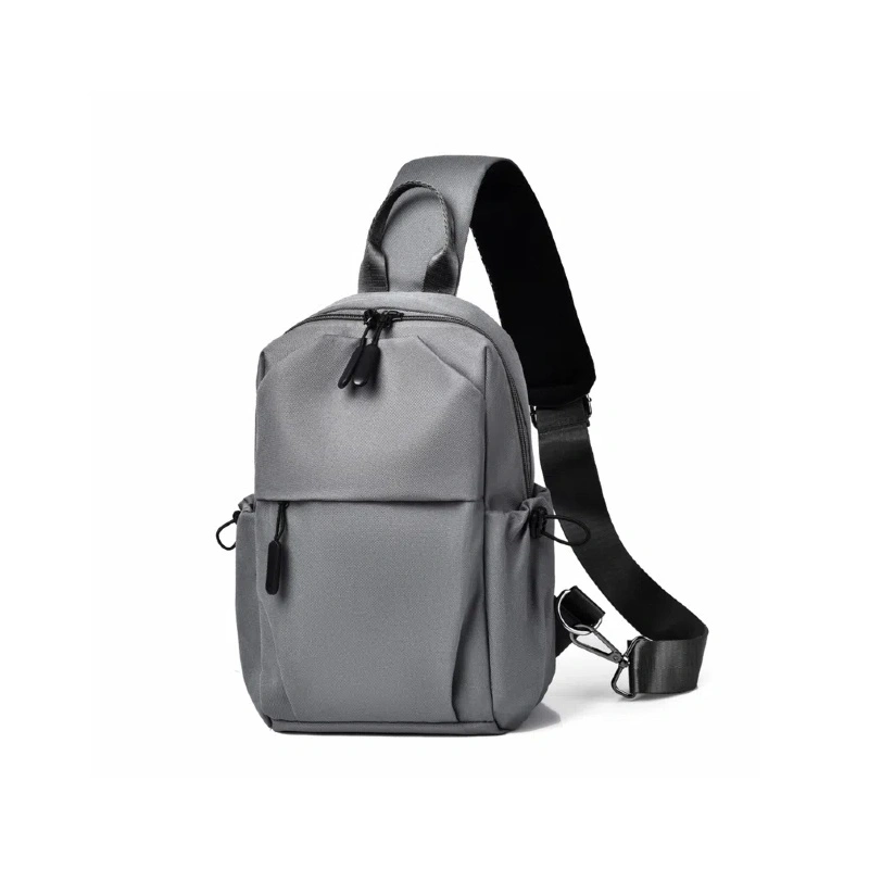 Borsa per traversa di grande capacità alla moda personalizzata, sacca per toracani leggera impermeabile e semplice 1
