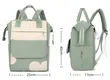 Custom Madebest Baby Diaper Backpack Black/Pink/Green/Deep Blue Female 7