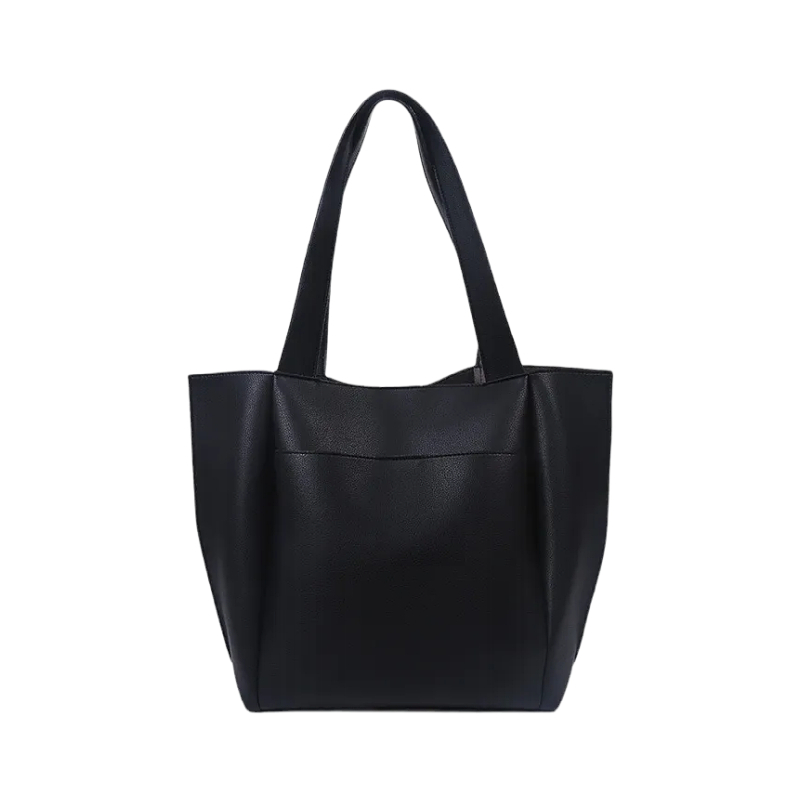 Large-capacity Soft PU Bag, New Korean-style Crossbody Bag, Student Fashionable Handbag Tote Bag 1