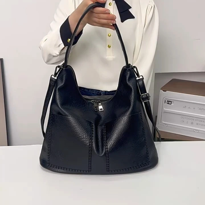 Leisure Fashion Tote Bag, Simple and Spacious Shoulder Bag, Laid-back Style Vintage Crossbody Bag 1
