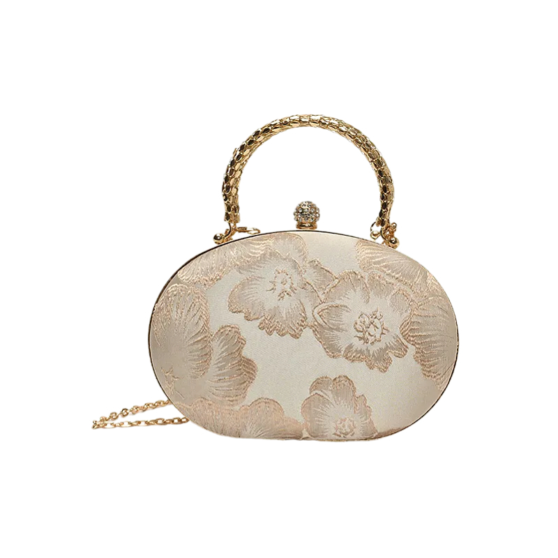 Sac à main à la broderie de style chinois, nouveau sac à bandoulière à la broderie de pivoine, sac à bandoulière à la mode et à la mode 1