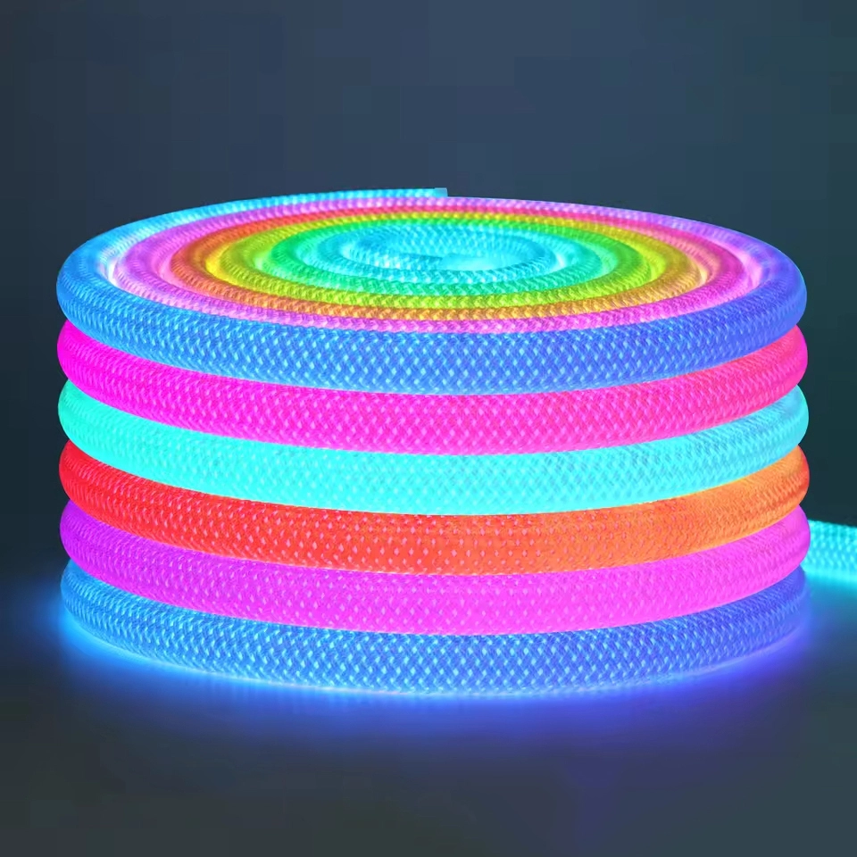 Smile Lighting 15mm RGBIC 360 Degree Braided Rope Neon Strip Light 1